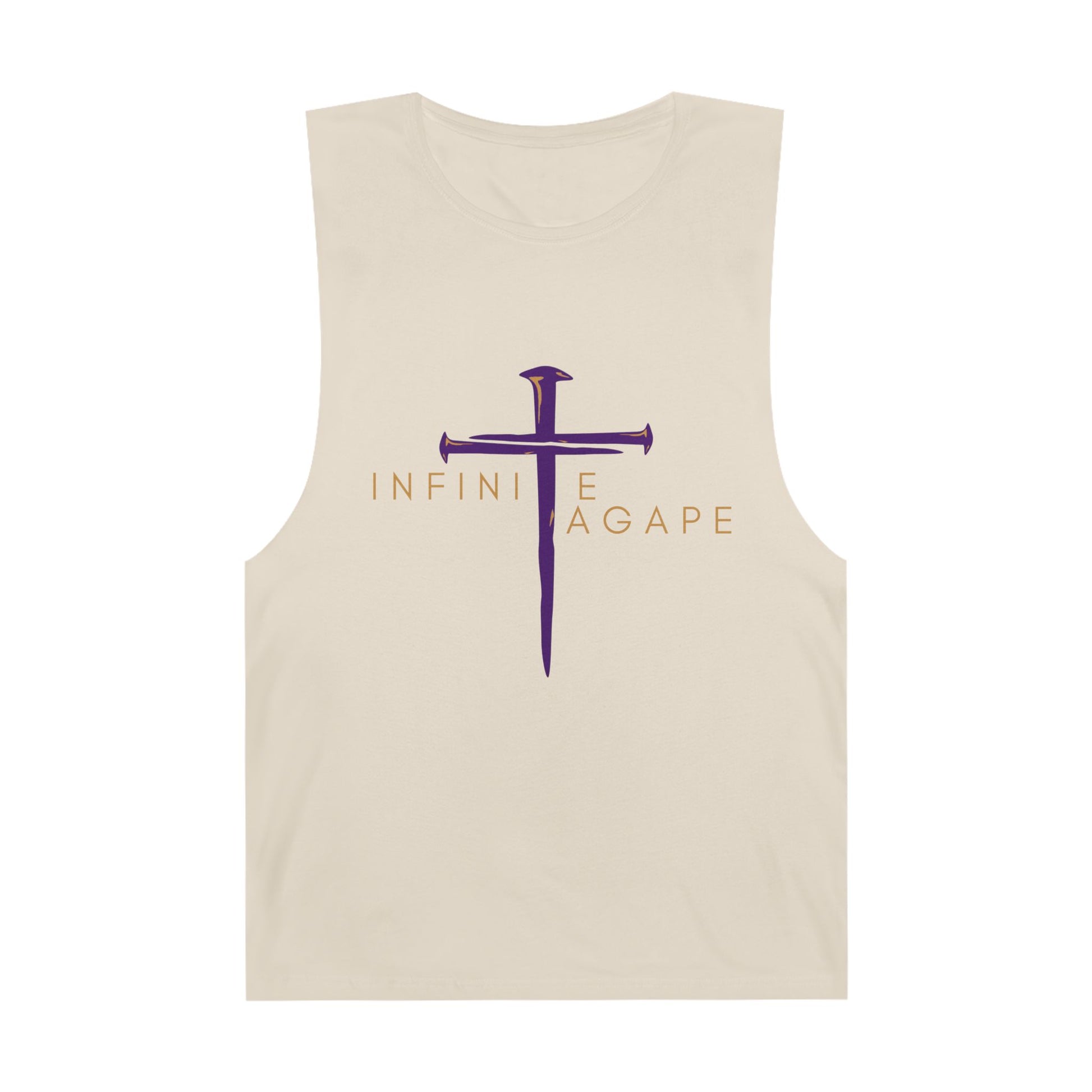 Spiritual Tank Top - Unisex Barnard Tank, Faith Apparel, Inspirational Gift, Summer Wear, Faith-Based Fashion, Workout Gear