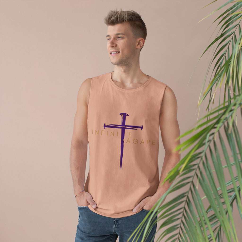 Spiritual Tank Top - Unisex Barnard Tank, Faith Apparel, Inspirational Gift, Summer Wear, Faith-Based Fashion, Workout Gear