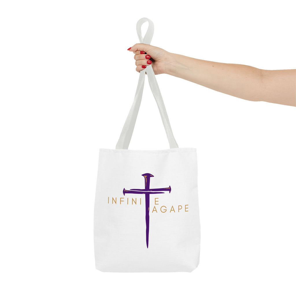 Faith-Inspired Tote Bag for Everyday Use, Love Without Limits Bag, Inspirational Gift, Christian Tote, Perfect for Shopping