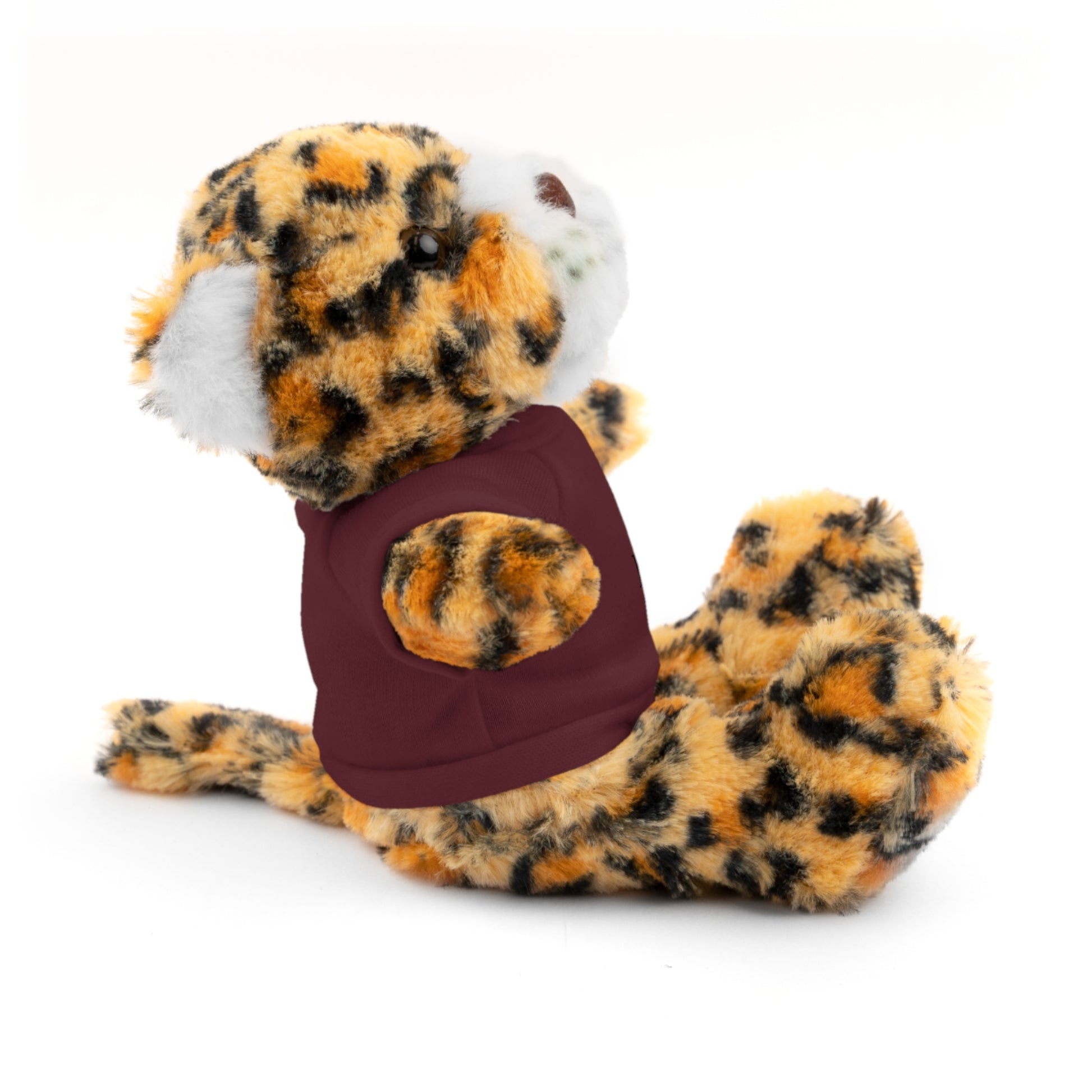 Stuffed Animal Toy with Inspirational Tee, Cuddle Buddy Gift, Faithful Teddy Bear, Nursery Decor, Children’s Adventure Companion