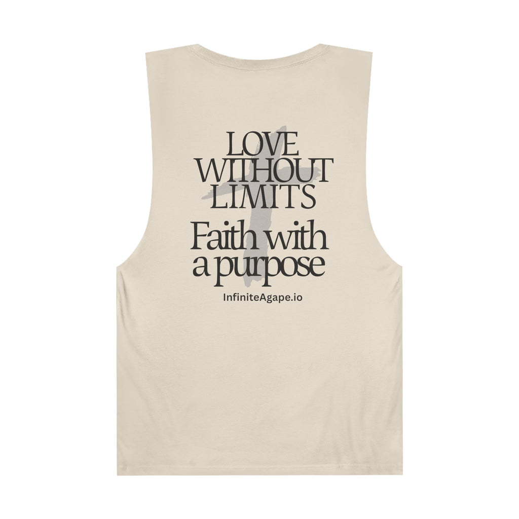 Spiritual Tank Top - Unisex Barnard Tank, Faith Apparel, Inspirational Gift, Summer Wear, Faith-Based Fashion, Workout Gear