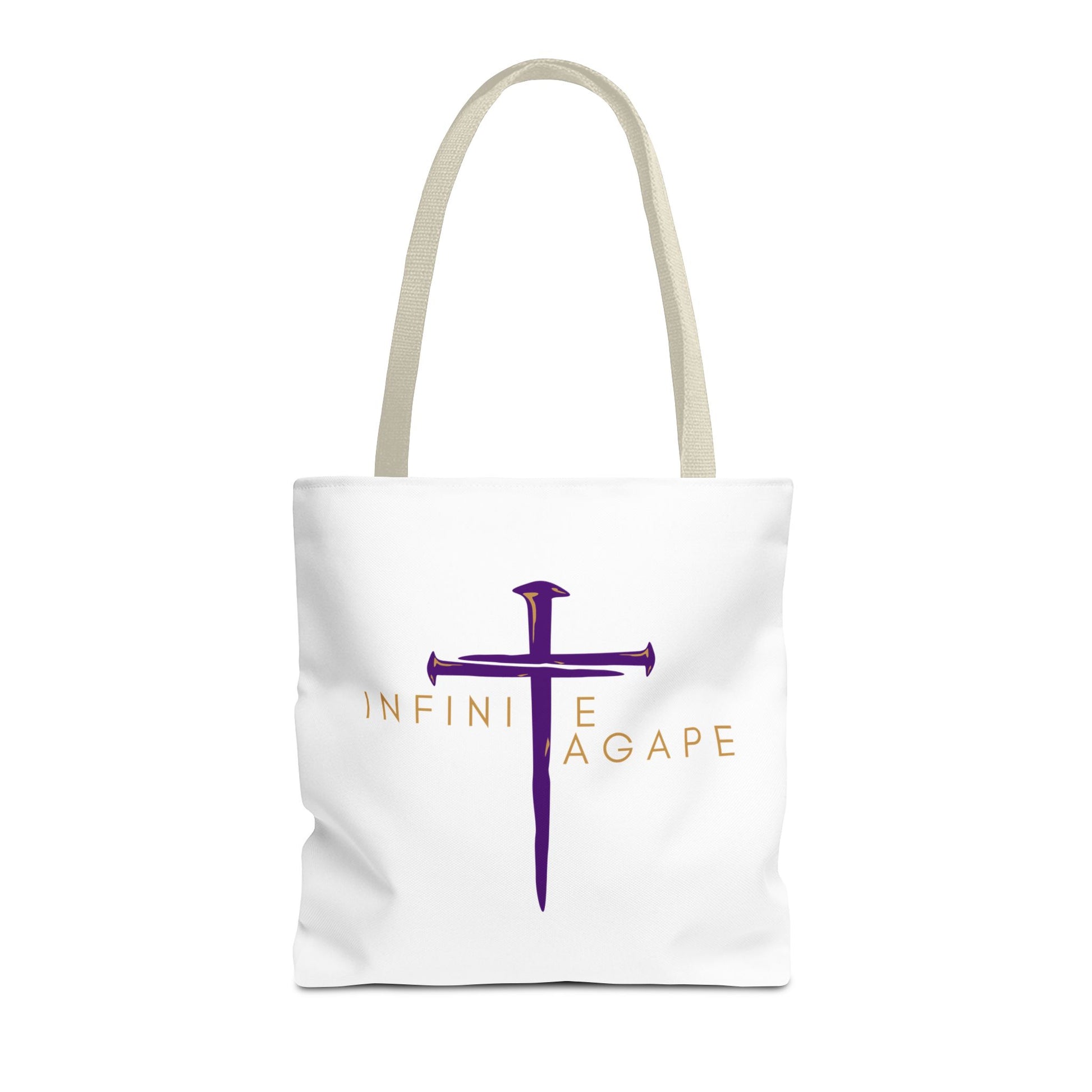 Faith-Inspired Tote Bag for Everyday Use, Love Without Limits Bag, Inspirational Gift, Christian Tote, Perfect for Shopping