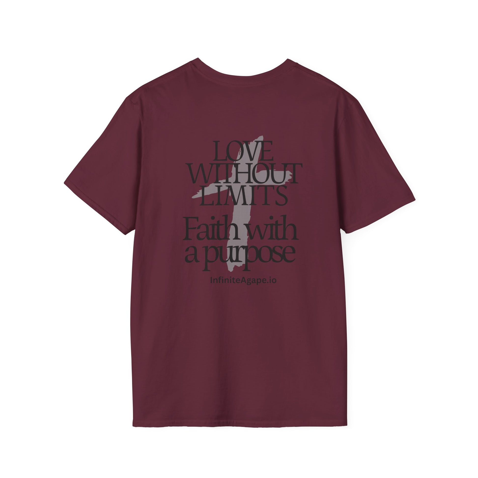 Unisex Softstyle T-Shirt - Love Without Limits Design