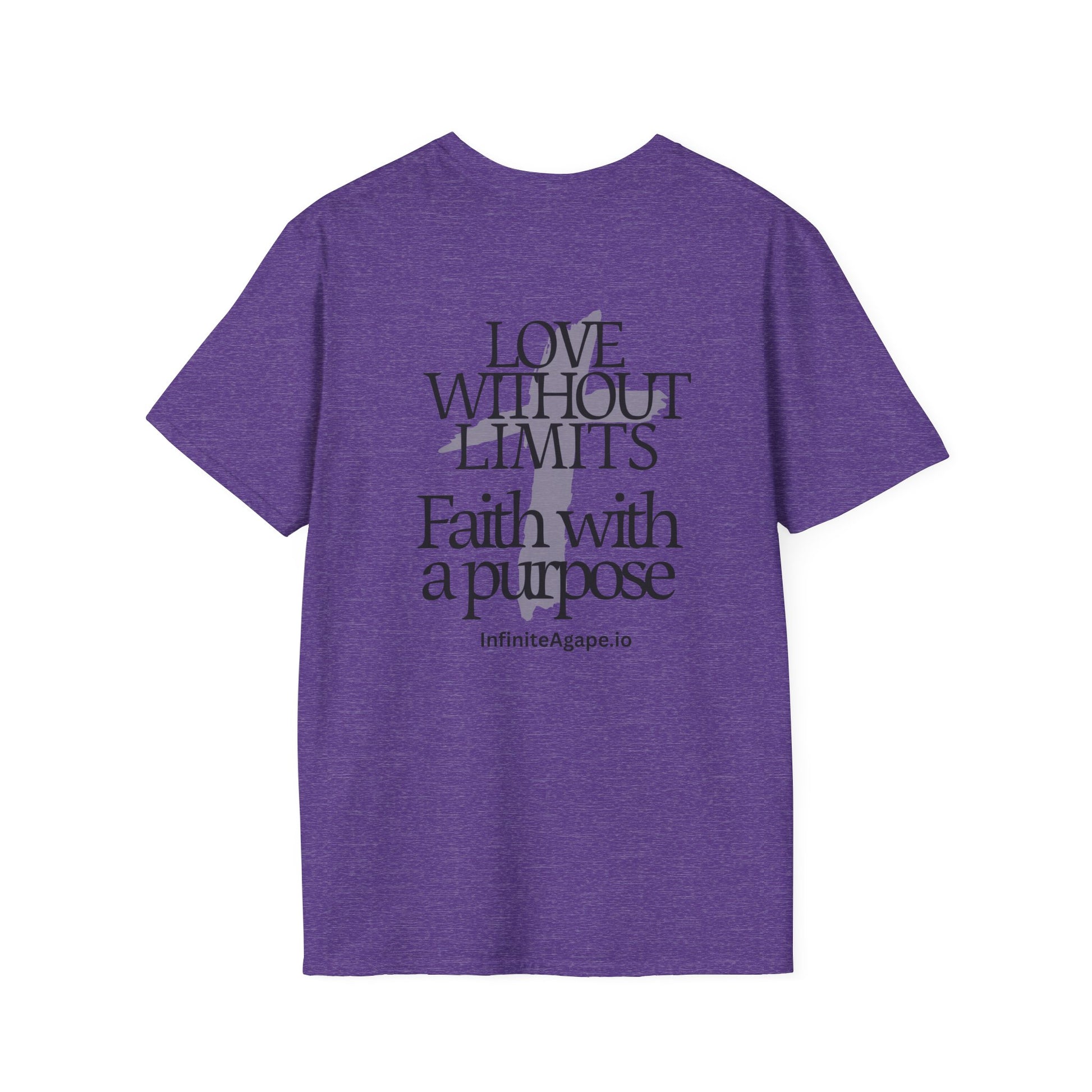 Unisex Softstyle T-Shirt - Love Without Limits Design