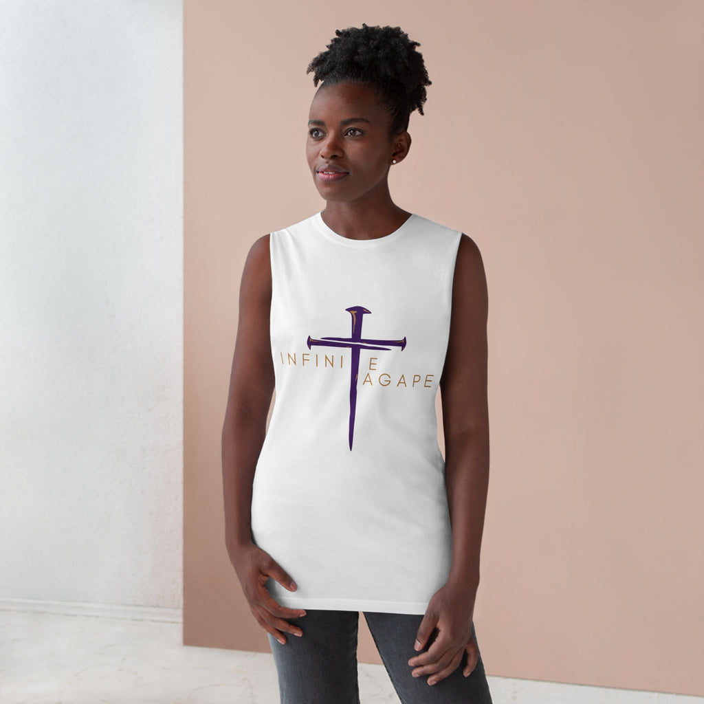 Spiritual Tank Top - Unisex Barnard Tank, Faith Apparel, Inspirational Gift, Summer Wear, Faith-Based Fashion, Workout Gear