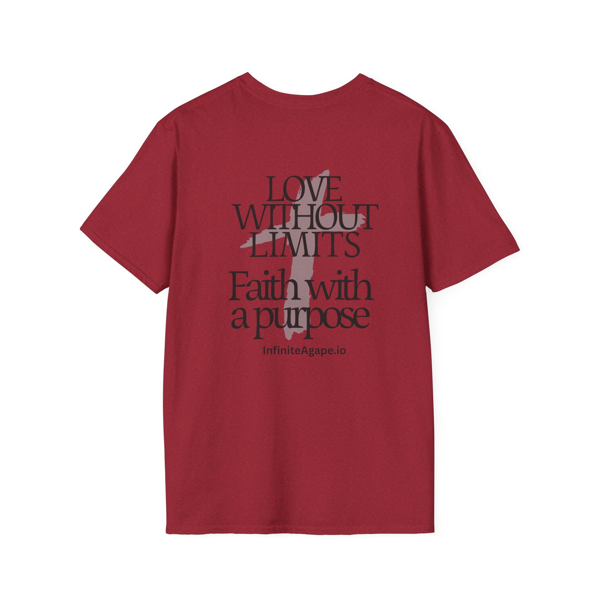 Unisex Softstyle T-Shirt - Love Without Limits Design