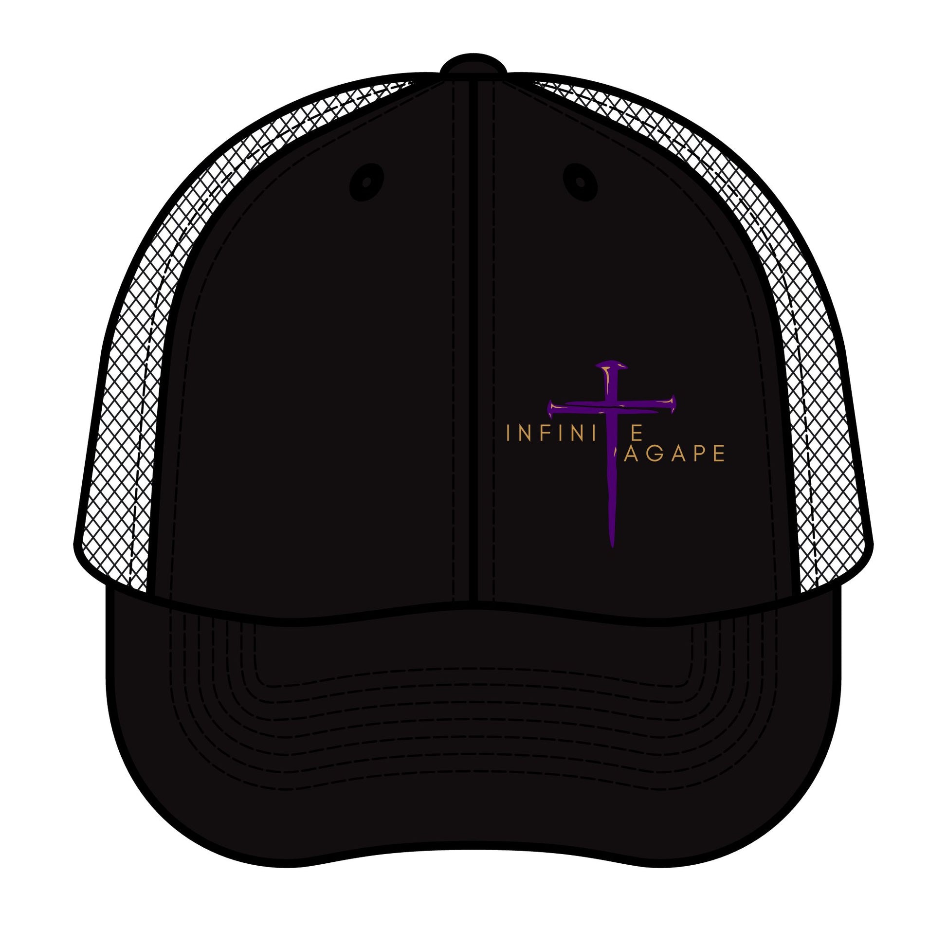 Retro Trucker Hat with Inspirational Design, Unique Gift for Faith Lovers, Outdoor Cap, Ideal for Summer, Perfect for Everyday Wear, [...]