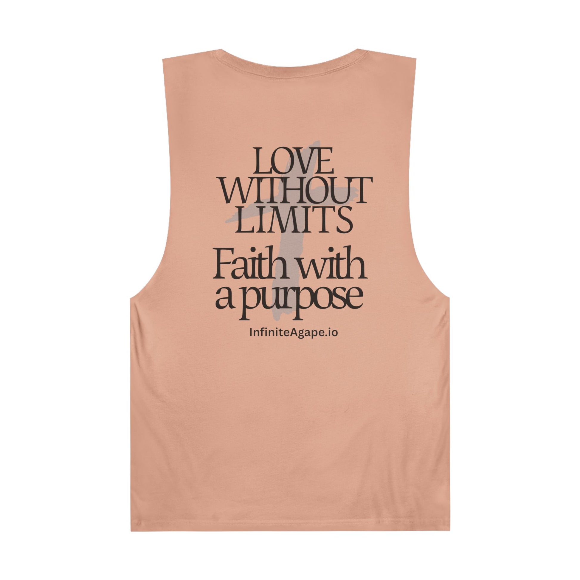 Spiritual Tank Top - Unisex Barnard Tank, Faith Apparel, Inspirational Gift, Summer Wear, Faith-Based Fashion, Workout Gear