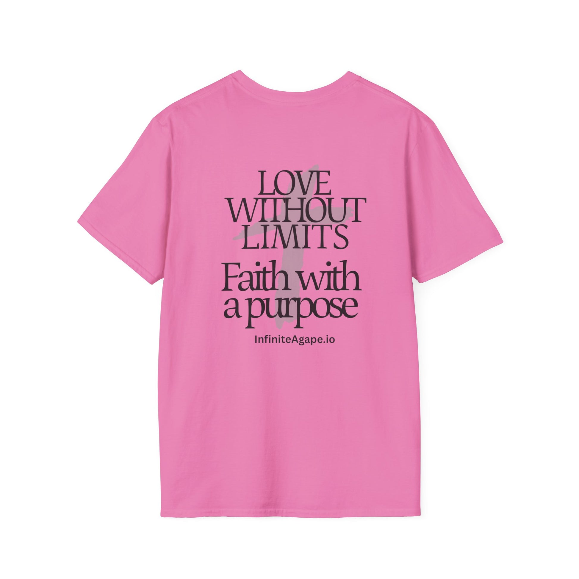 Unisex Softstyle T-Shirt - Love Without Limits Design