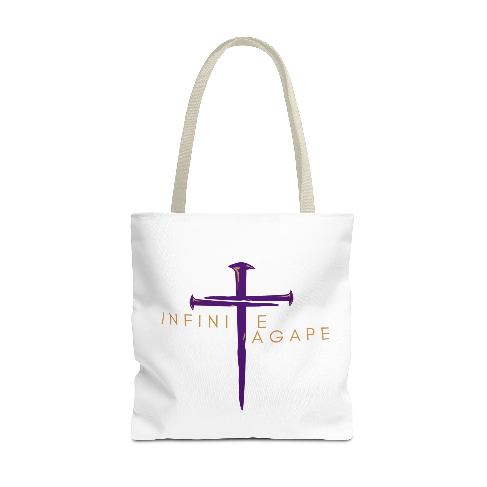 Faith-Inspired Tote Bag for Everyday Use, Love Without Limits Bag, Inspirational Gift, Christian Tote, Perfect for Shopping