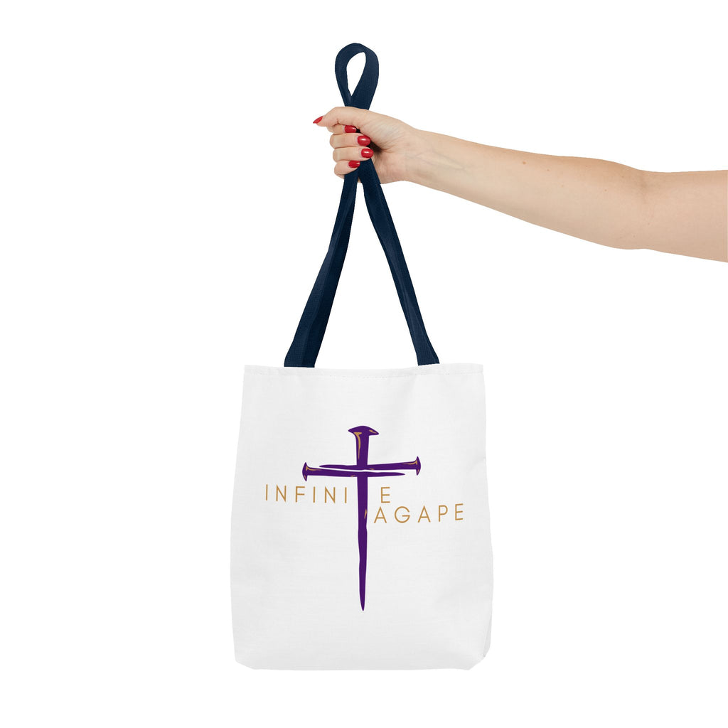 Faith-Inspired Tote Bag for Everyday Use, Love Without Limits Bag, Inspirational Gift, Christian Tote, Perfect for Shopping