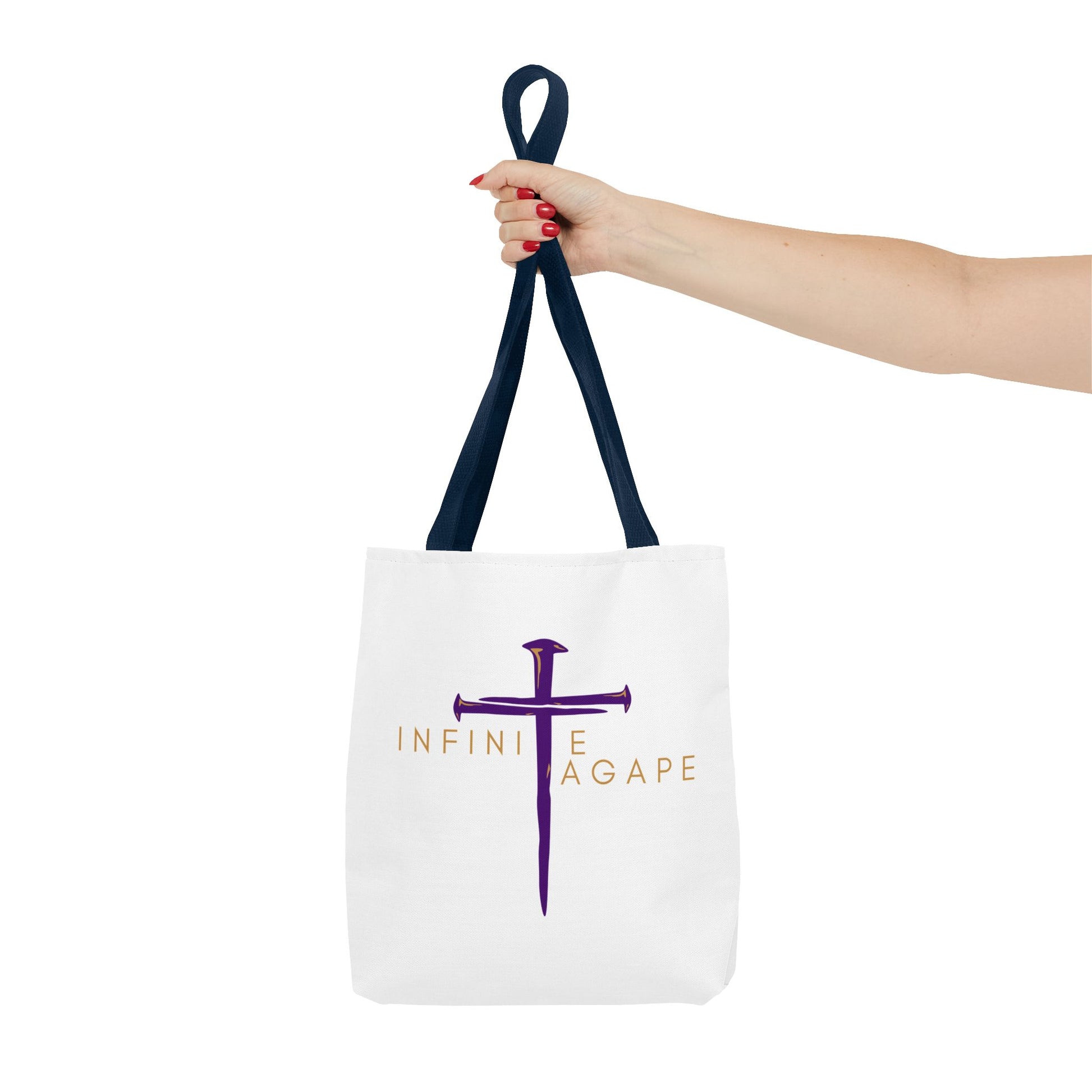 Faith-Inspired Tote Bag for Everyday Use, Love Without Limits Bag, Inspirational Gift, Christian Tote, Perfect for Shopping