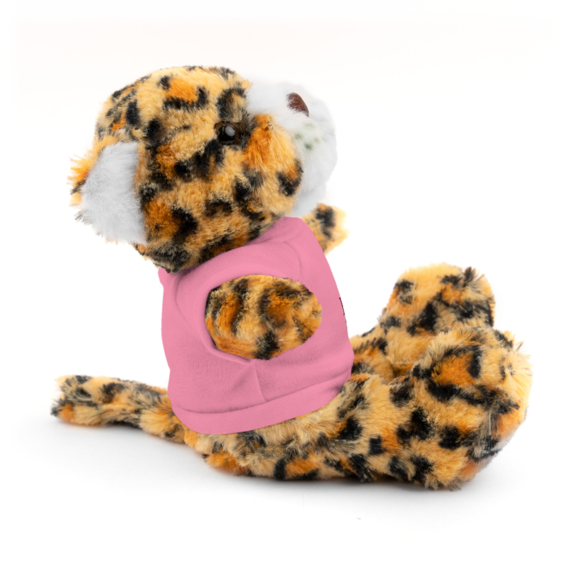 Stuffed Animal Toy with Inspirational Tee, Cuddle Buddy Gift, Faithful Teddy Bear, Nursery Decor, Children’s Adventure Companion