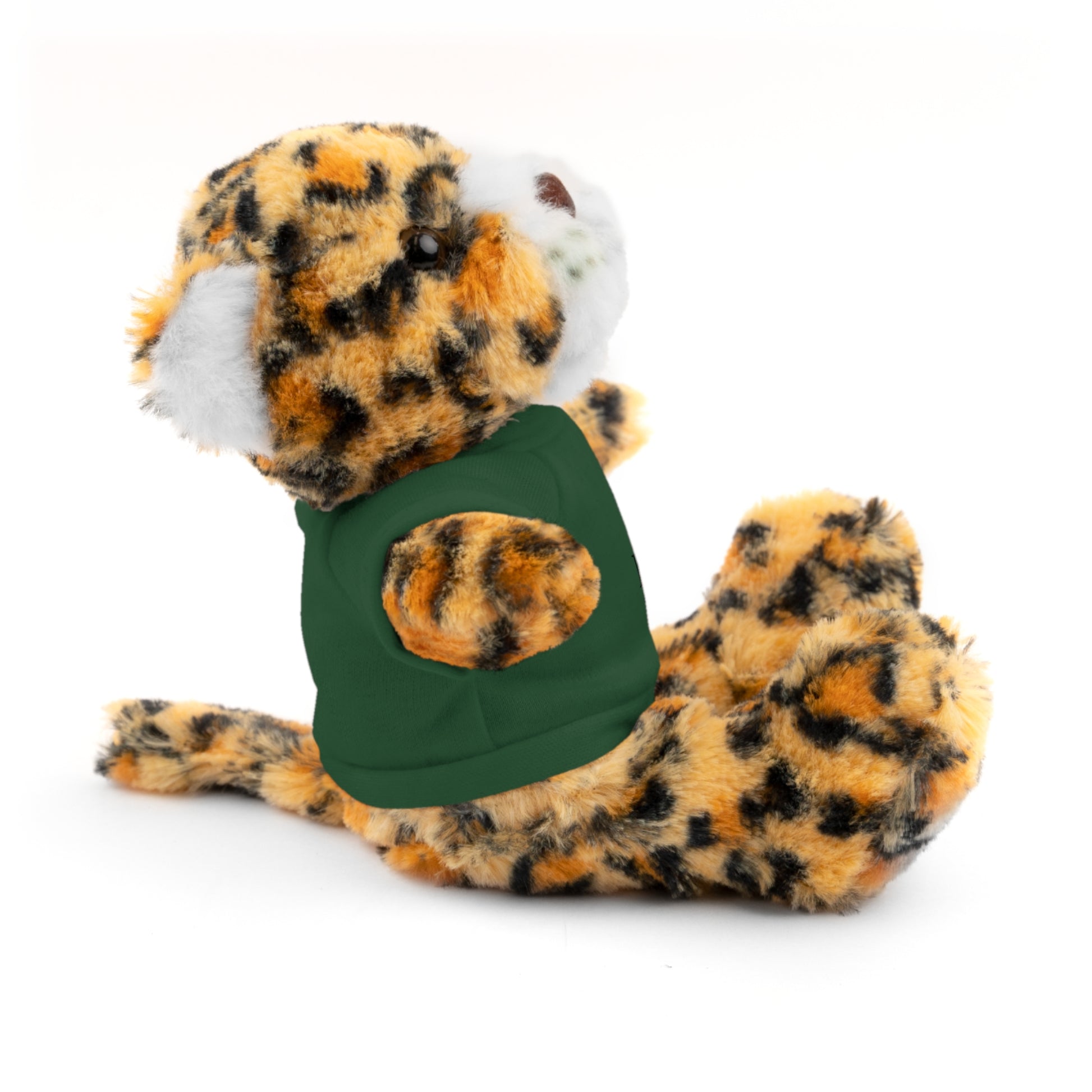 Stuffed Animal Toy with Inspirational Tee, Cuddle Buddy Gift, Faithful Teddy Bear, Nursery Decor, Children’s Adventure Companion