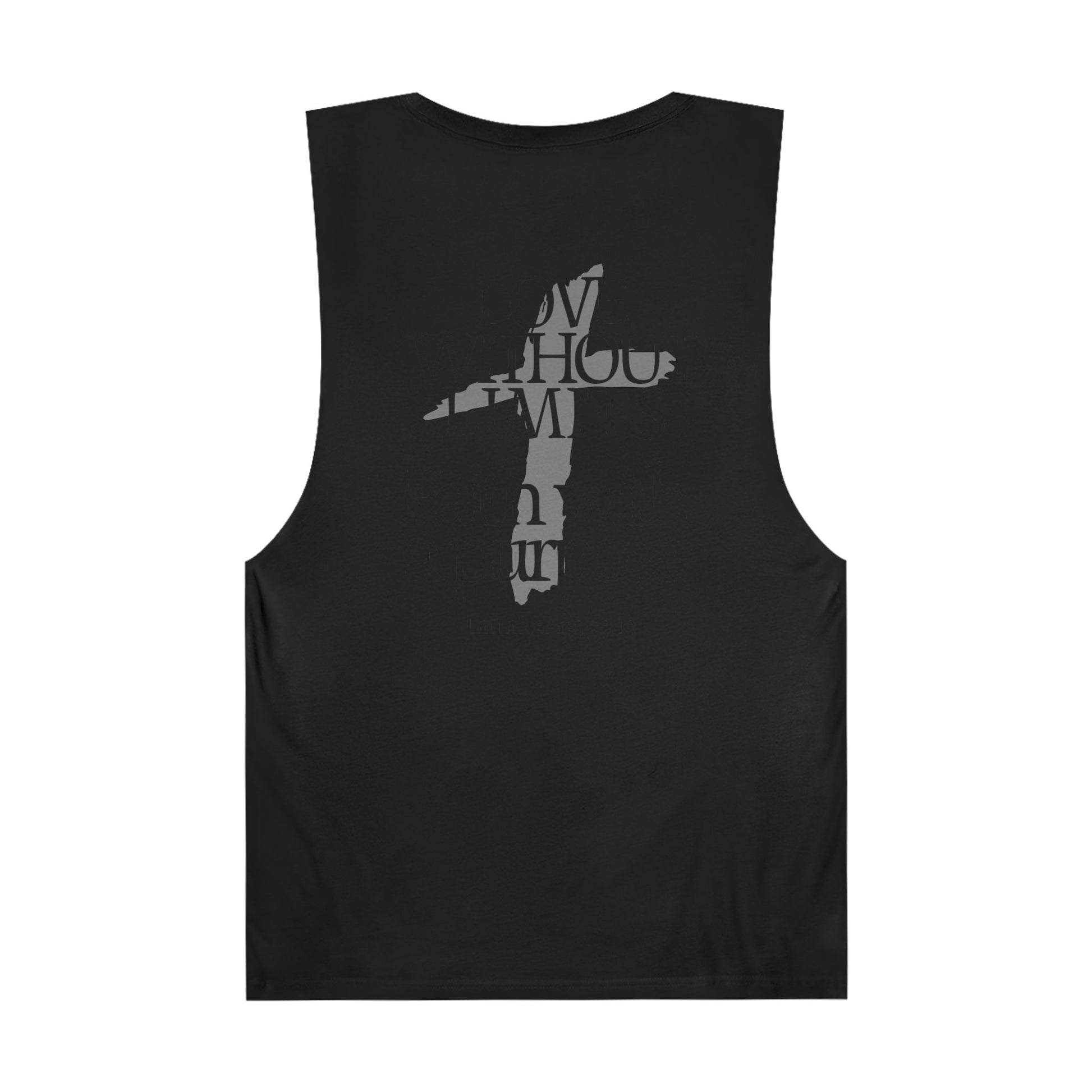 Spiritual Tank Top - Unisex Barnard Tank, Faith Apparel, Inspirational Gift, Summer Wear, Faith-Based Fashion, Workout Gear