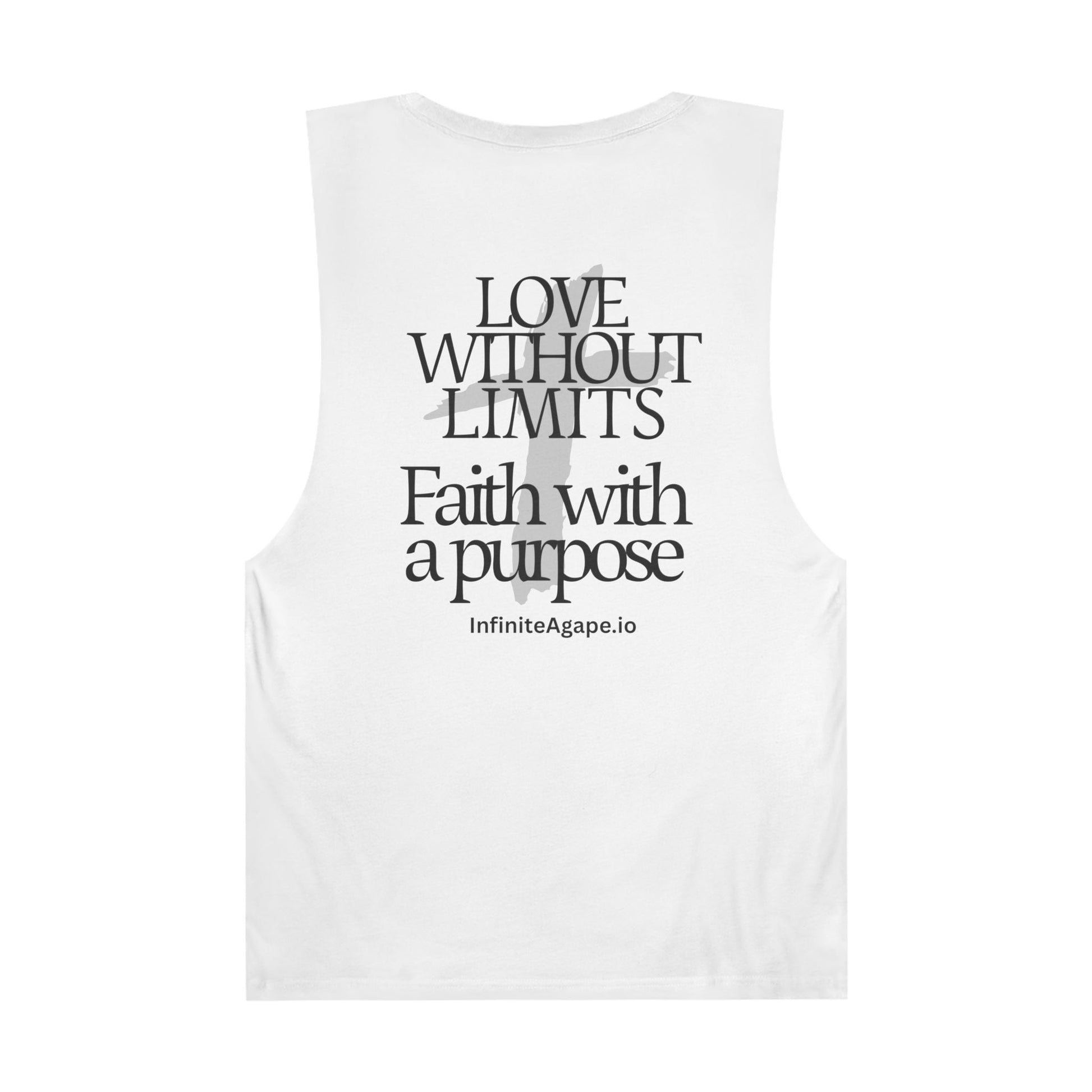 Spiritual Tank Top - Unisex Barnard Tank, Faith Apparel, Inspirational Gift, Summer Wear, Faith-Based Fashion, Workout Gear