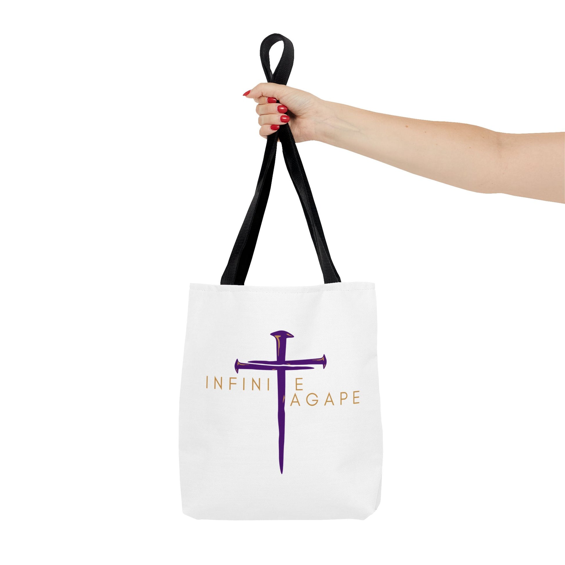 Faith-Inspired Tote Bag for Everyday Use, Love Without Limits Bag, Inspirational Gift, Christian Tote, Perfect for Shopping