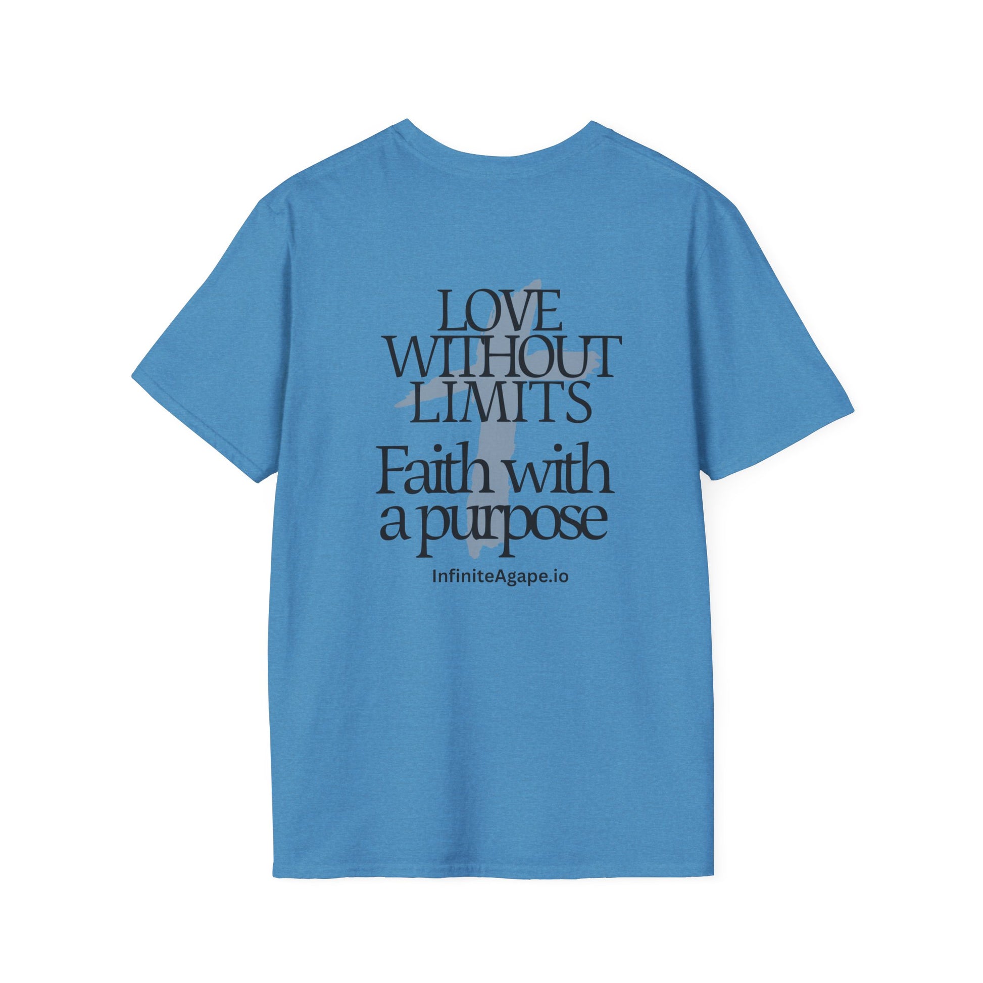 Unisex Softstyle T-Shirt - Love Without Limits Design