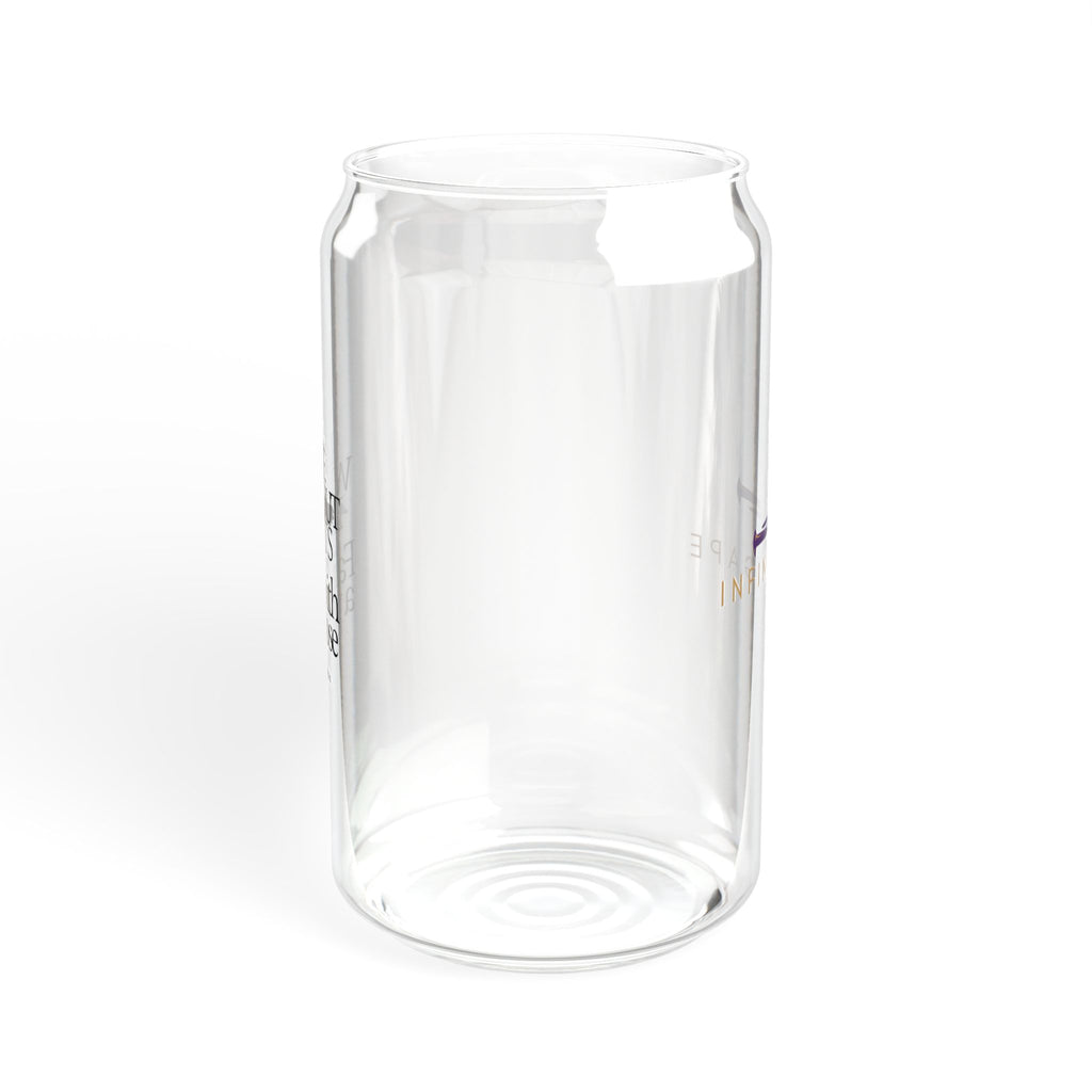 Inspirational Sipper Glass, 16oz | Faith-Based Drinkware, Perfect for Gifts, Home Decor, Family Gatherings, Church Events