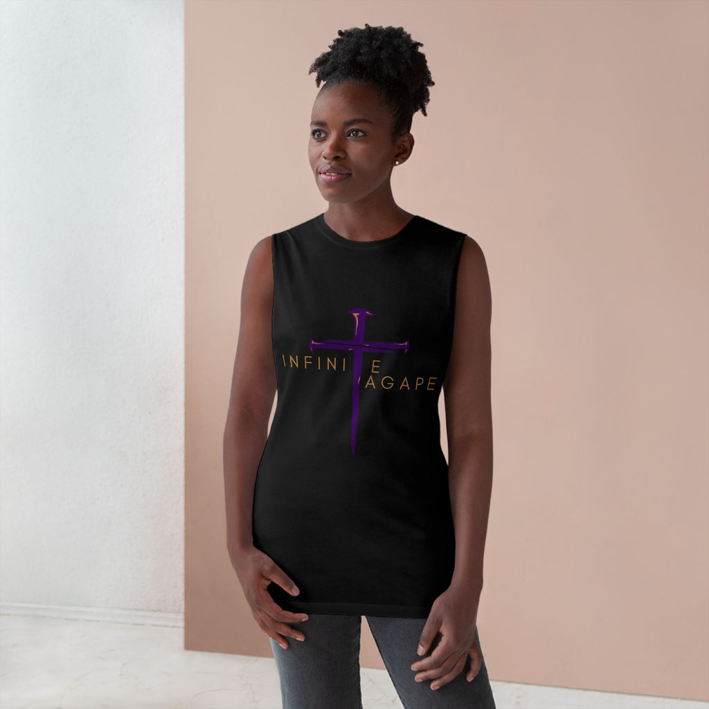 Spiritual Tank Top - Unisex Barnard Tank, Faith Apparel, Inspirational Gift, Summer Wear, Faith-Based Fashion, Workout Gear