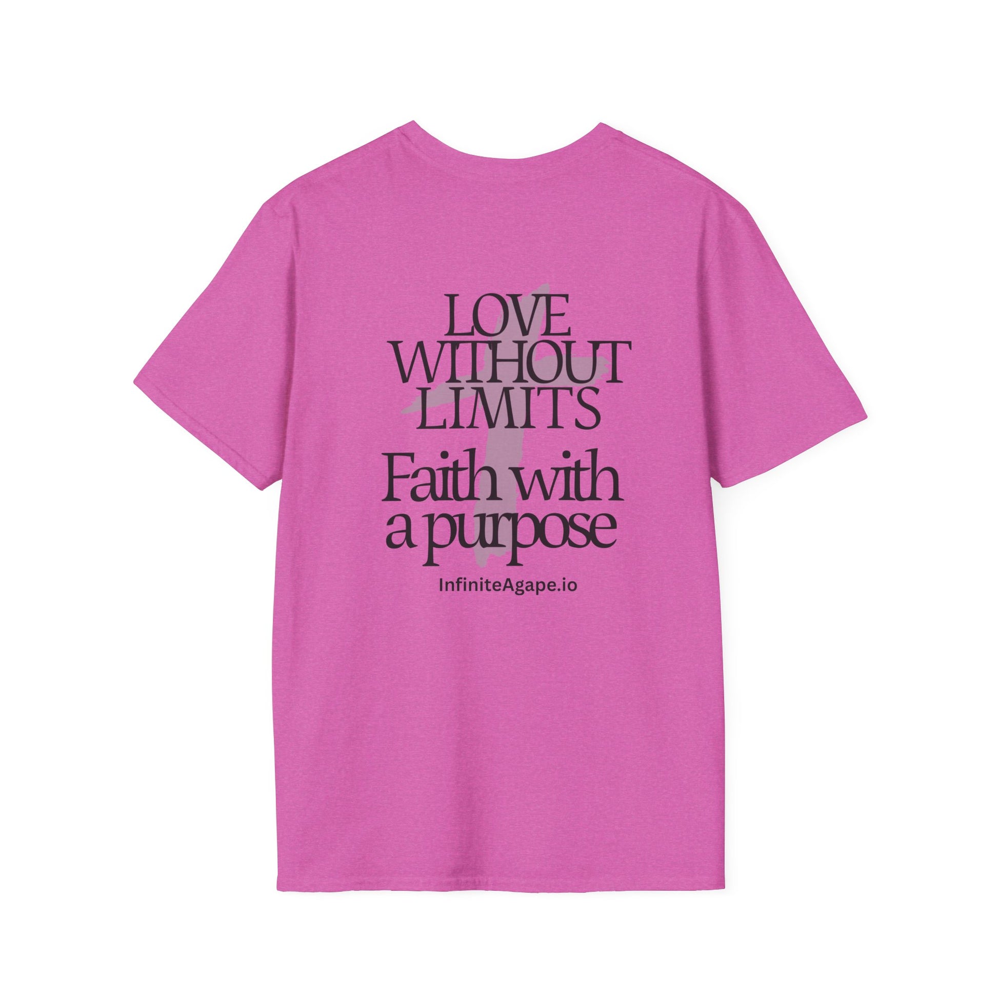 Unisex Softstyle T-Shirt - Love Without Limits Design