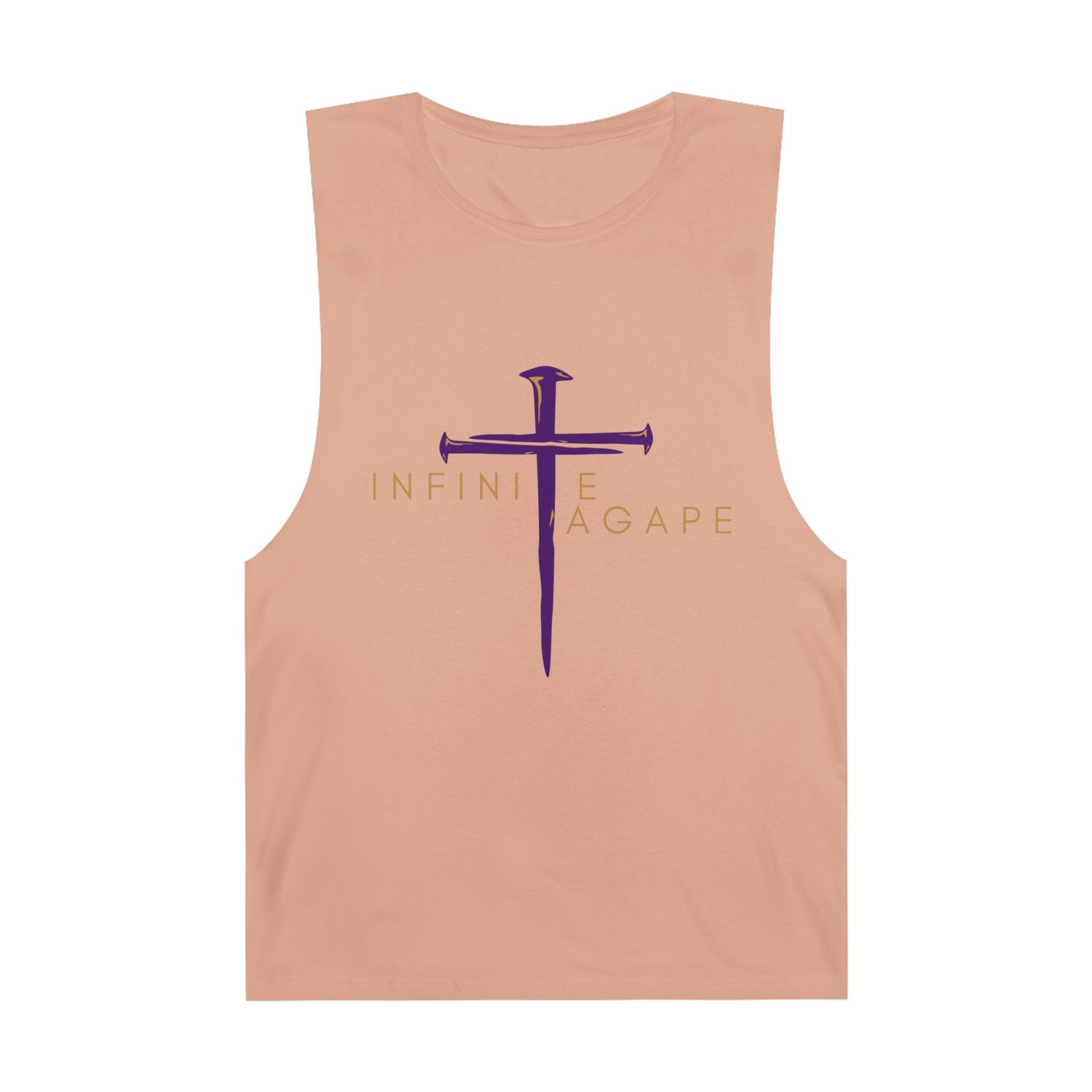 Spiritual Tank Top - Unisex Barnard Tank, Faith Apparel, Inspirational Gift, Summer Wear, Faith-Based Fashion, Workout Gear