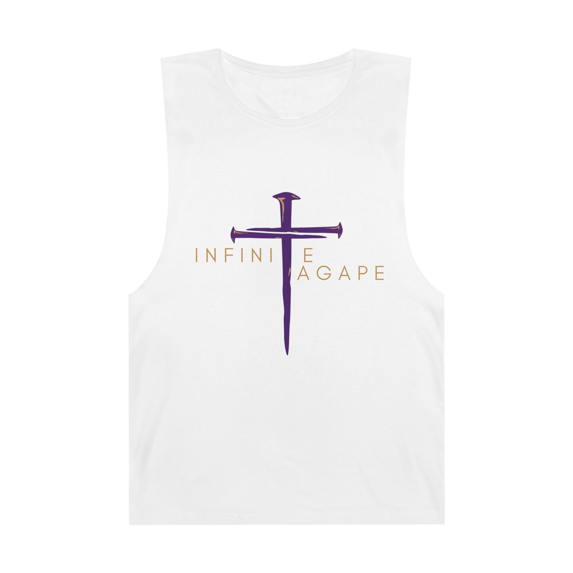 Spiritual Tank Top - Unisex Barnard Tank, Faith Apparel, Inspirational Gift, Summer Wear, Faith-Based Fashion, Workout Gear