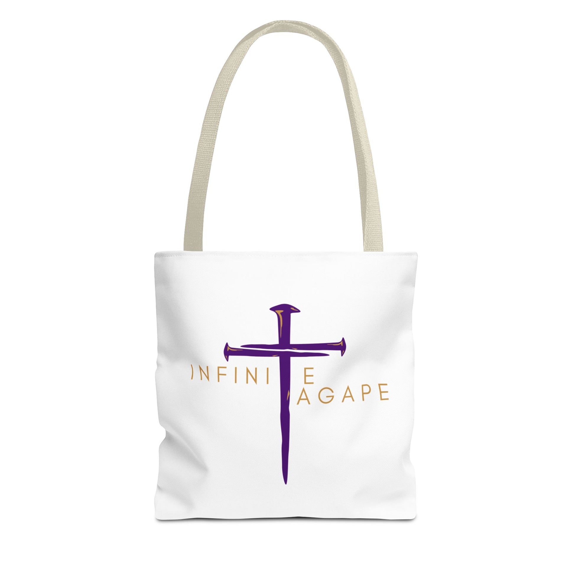 Faith-Inspired Tote Bag for Everyday Use, Love Without Limits Bag, Inspirational Gift, Christian Tote, Perfect for Shopping