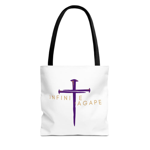 Faith-Inspired Tote Bag for Everyday Use, Love Without Limits Bag, Inspirational Gift, Christian Tote, Perfect for Shopping