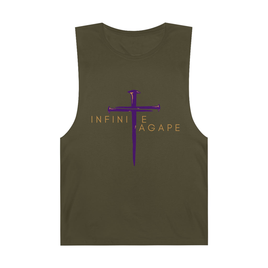 Spiritual Tank Top - Unisex Barnard Tank, Faith Apparel, Inspirational Gift, Summer Wear, Faith-Based Fashion, Workout Gear