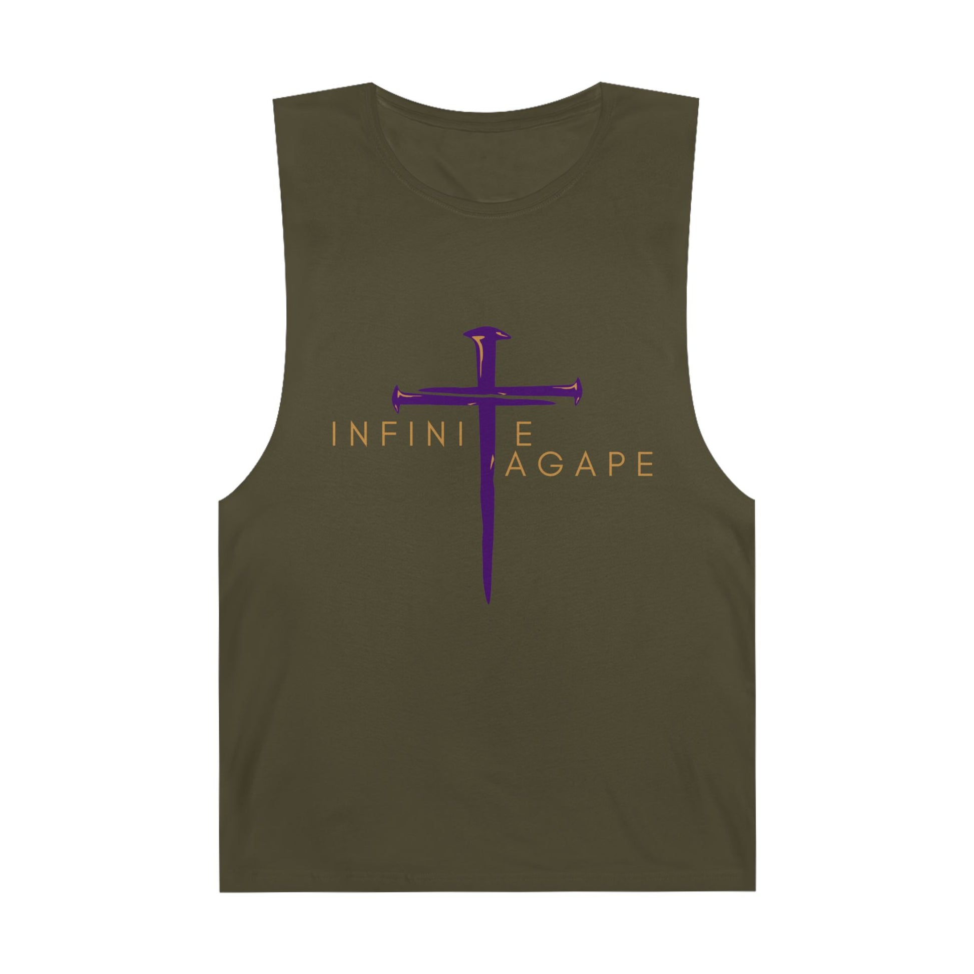 Spiritual Tank Top - Unisex Barnard Tank, Faith Apparel, Inspirational Gift, Summer Wear, Faith-Based Fashion, Workout Gear