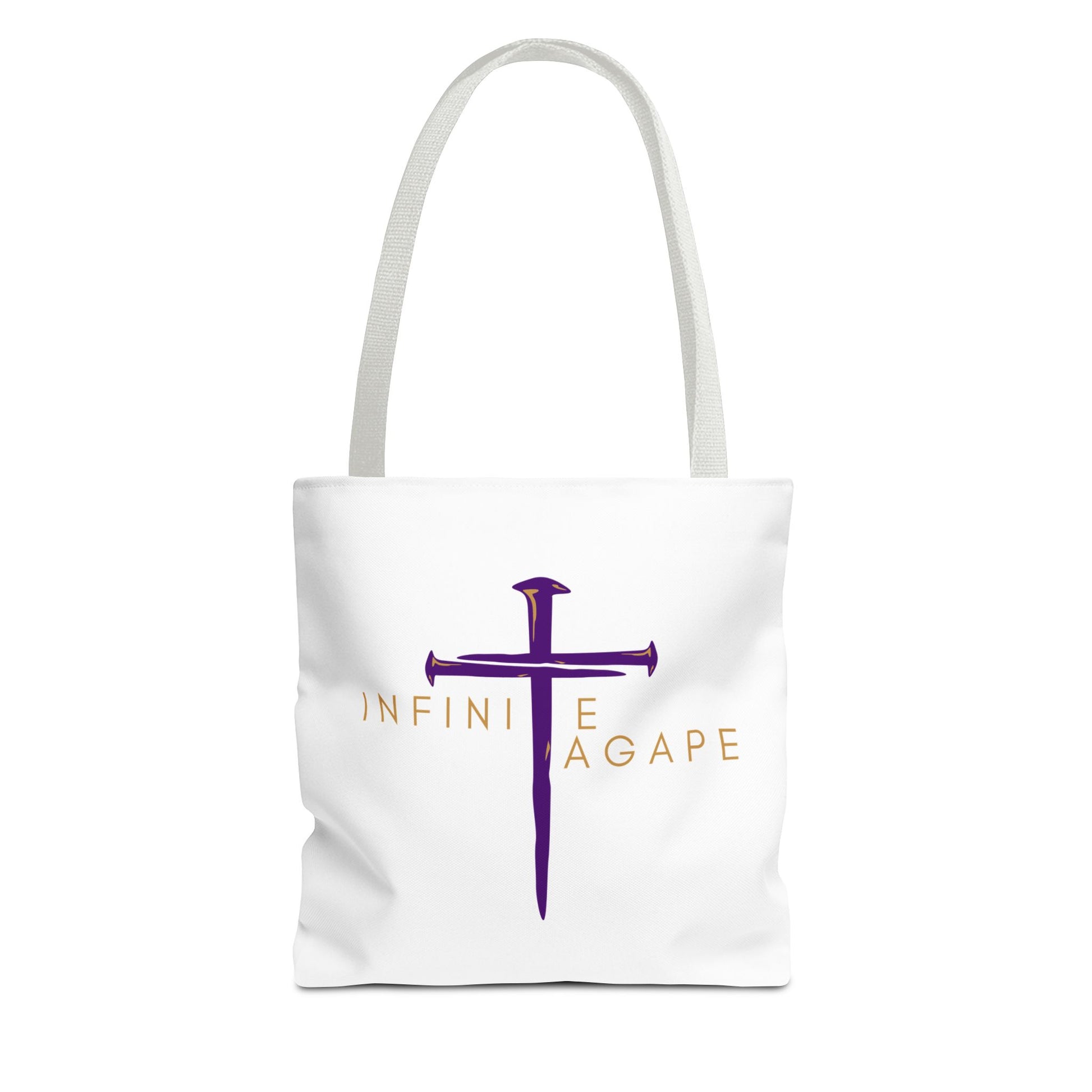 Faith-Inspired Tote Bag for Everyday Use, Love Without Limits Bag, Inspirational Gift, Christian Tote, Perfect for Shopping
