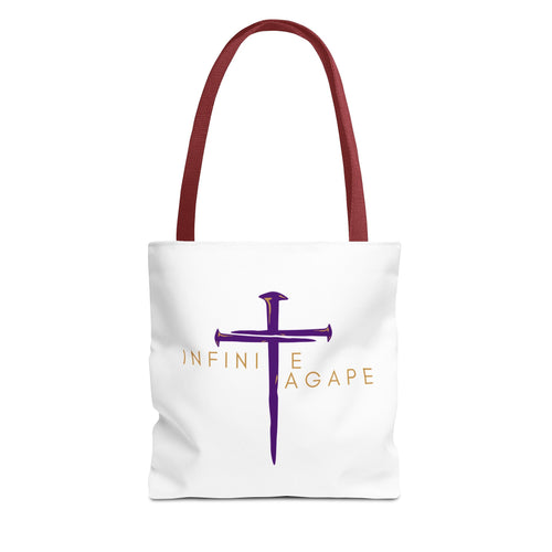 Faith-Inspired Tote Bag for Everyday Use, Love Without Limits Bag, Inspirational Gift, Christian Tote, Perfect for Shopping