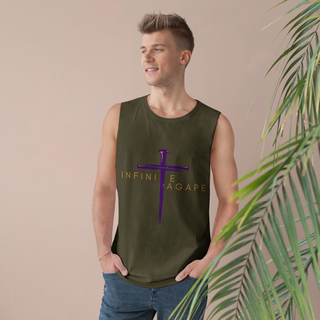Spiritual Tank Top - Unisex Barnard Tank, Faith Apparel, Inspirational Gift, Summer Wear, Faith-Based Fashion, Workout Gear